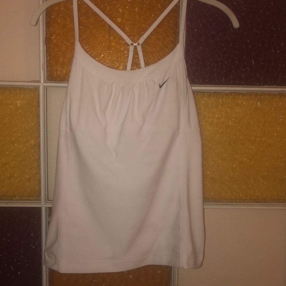 Nike Fit Dry tank & built in adjustable sports bra